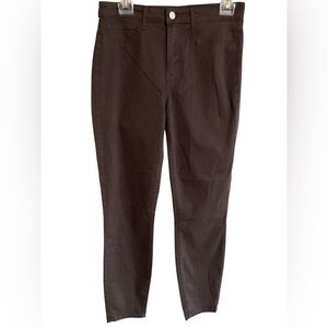 New LAGENCE Margot HighRise Great With Boots Brown‎ Skinny Jean Pants Western 29